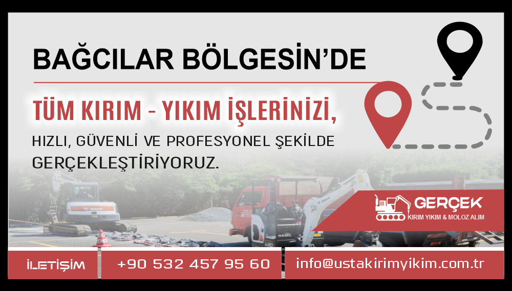 Bağcılar Kırım Yıkım ve Hafriyat Hizmetleri | Usta Kırım Yıkım