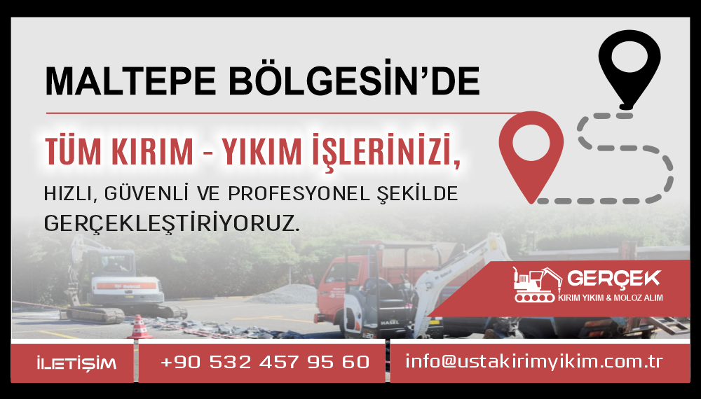Maltepe Kırım Yıkım ve Hafriyat Hizmetleri | Usta Kırım Yıkım
